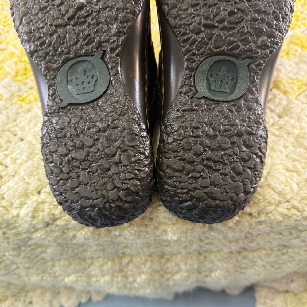 Born Womens Leather‎ Clogs Mules Dark Brown Buckle Slip On Shoes W61617 Size 6 - Picture 7 of 16